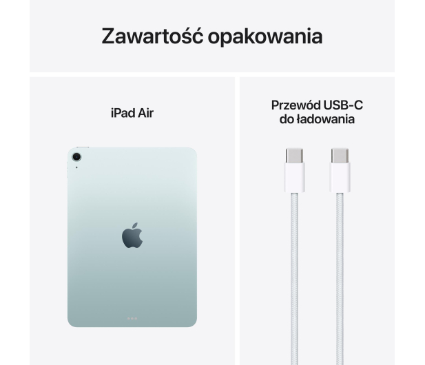 Apple iPad Air 11" M3 256GB Wi-Fi Niebieski - 1321896 - zdjęcie 9